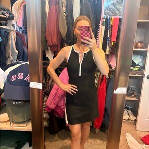 Black and White Women's Dress